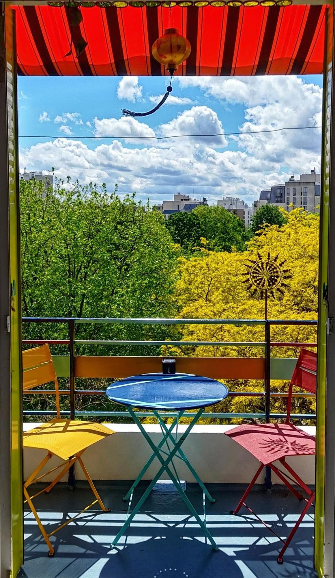 Canopee, Paisible, Chaleureux, Lumineux, Balcon ปารีส ภายนอก รูปภาพ