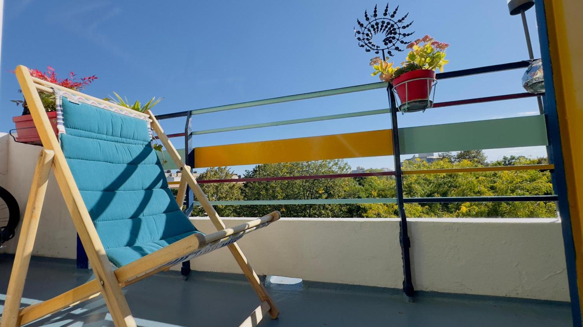 Canopee, Paisible, Chaleureux, Lumineux, Balcon ปารีส ภายนอก รูปภาพ